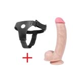 Agorshop Bruce Wills Seksi 21 cm Realistik Belden Bağlamalı Kemerli Penis