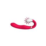 Agorshop Dave 2 İşlevli Gerçekçi Dil Klitoris Uyarıcı Vibratör