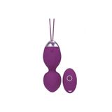 Agorshop Exuis Balls Uzaktan Kumanda Kegel Egzersiz Vibratörü Mor