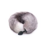 Agorshop Fox Tail Black Slikon Anal Plug
