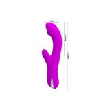 Agorshop Isınacaksınız Pretty Love Cornelius Isıtmalı 12 Mod Titreşimli Rabbit Vibratör