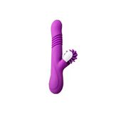Agorshop Licking Mor Ileri Geri Hareketli Klitoral Penetrasyon G-Stimulant Vibratör