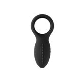 Agorshop Nuo Dual Klitoral Titreşimli Penis Halkası Siyah