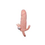 Agorshop Penis Sleeve Klitoral Ve Anal Uyarıcılı Titreşimli Penis Kılıfı
