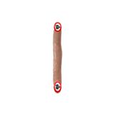 Agorshop Pipedream King 30 Cm Çift Başlı Karamel Rengi Realistik Penis Dildo