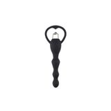 Agorshop Pleasure Slicone Anal Beads Vibratör Black