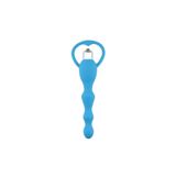 Agorshop Pleasure Slicone Anal Beads Vibratör Blue