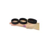 Agorshop Plus 3 Farklı Boyutta Extra Esnek Silikon Penis Halkası