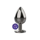 Agorshop Purple Jewellery Large Lüks Çelik Anal Plug