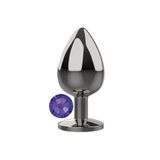 Agorshop Purple Jewellery Medium Lüks Çelik Anal Plug