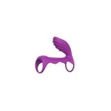 Agorshop Usb Şarjlı Klitoral Vibe Penis Halkası Purple