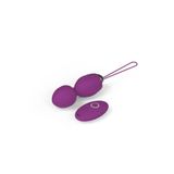 Agorshop Uzaktan Kumandalı Cherry Giyilebilir Kegel Egzersiz Topu Egg Vibratör Purple