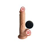 Agorshop Uzaktan Kumandalı Oynar Başlı Şarjlı Dildo 20 Cm