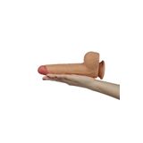 Agorshop Vantuzlu Testisli Realistik Vibratör
