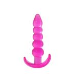 Agorshop Vazgeçilmez Jel Dokulu Large Boğumlu Anal Plug
