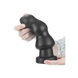 Agorshop Vücüt Için Güvenli Malzemden Üretilen 20 Cm 10 Modlu Titreşimli Anal Plug