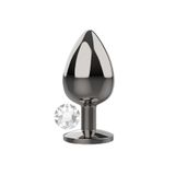 Agorshop White Jewellery Large Lüks Çelik Anal Plug