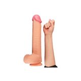 Agorshop Yeni Nesil Çift Katmanlı 30,5 Cm Realistik Dev Dildo Penis