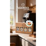 AGOSTO Tanışma Seti-4x120 ml-Çikolata-Karamel-Beyaz Çikolata-Vanilya (Kahve Şurubu Seti)