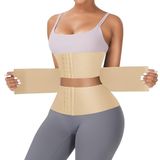 Agraflı Latex Korse Inceltici Kum Saati Sıkılaştırıcı Bel Korsesi (TEN, 2XL-3XL)