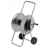 AGRATİ 220 HORTUM MAKARASI TEKERLİ KROM METAL (80mt-1/2'')
