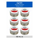 Agridin Arnica Montana Kas ve Eklem Bakımı Glukozamin Lavanta Biberiye Kafur Masaj Kremi 150 gr x 6 adet