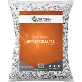 AGROERA Beyaz Pomza Taşı 5 Litre Hafif ve Gözenekli Yapı ile Bitki Gelişimi