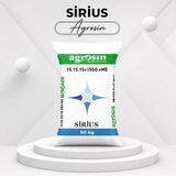 Agrosin Sirius 15.15.15 + 15 So3 + Me Organomineral Granül Gübre 50 Kg