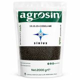 Agrosin Sirius 15.15.15+(15SO3)+ME Organomineral Granül Gübre 2 kg