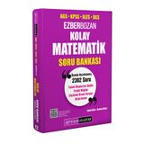 AGS KPSS ALES DGS Kolay Matematik Soru Bankası 9786256357594 Pegem Akademi Yayıncılık