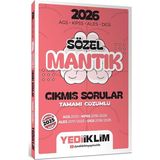 Ags Kpss Ales Dgs Sözel Mantık Tamamı Çözümlü Çıkmış Sorular Yediiklim Yayınları