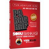 Ags Kpss Ales Dgs Yks Tüm Adaylar Için Paragraf Tamamı Video Çözümlü Soru Bankası Yediiklim