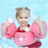 Ags_Technology Schulzz Mambobaby Bebek/Çocuk Yüzme Kolluk Yelek/ Can Yeleği pembe