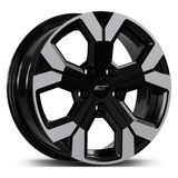 Agt 5X114.3X16 6.5 66.1 ET40 Gloss Black Lıp Dıamond Fd (4 Adet)
