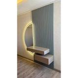 AGT AKYÜREK STORE LB 3771 MODEL MAKARON YEŞİL RENK DEKOR PROFİL DUVAR KAPLAMA PANEL LAMBRİ