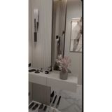 AGT Antalya Yıldız Duvar Lambri Profili Lb 3771 Bianco