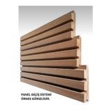 Agt Dupa Duvar Panelleri Dekoratif Pvc Kaplama 4 Adet Lb-3771 Teak 248