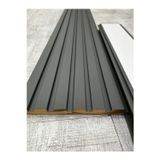 Agt Dupa Duvar Panelleri Dekoratif Pvc Kaplama 4 Adet Lb- Soft Touch Fırtına Gri Lb3771