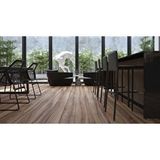 Agt Natura Line Laminat Parke 4v Derzli 8mm Ren Meşe + 6cm Süpürgelik + 3mm Kapron Takım Kahverengi