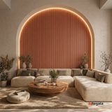 AGT Regata Soft Touch Kiremit LB 3783 Dekoratif Lambiri Duvar Paneli