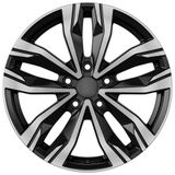 AGT Wheels 17 inç 5*114 ET40 Parlak Siyah Jant Takımı (J-4602) (Default Title)