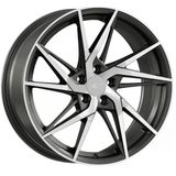 Agt Wheels 18 İnç 5*112 Et35 Füme Jant Takımı (J-4652)