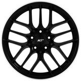 Agt Wheels 18 İnç 5*112 Et35 Siyah Jant Takımı (J-4646)
