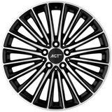 Agt Wheels 18 İnç 5*112 Et38 Parlak Siyah Jant Takımı (J-6215)