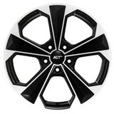 Agt Wheels 18 İnç 5*112 Et38 Siyah Jant Takımı (J-6193)