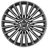 Agt Wheels 18 İnç 5*112 Et50 Füme Jant Takımı (J-6217)