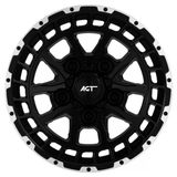Agt Wheels 18 İnç 5*165 Et10 Parlak Siyah Jant Takımı (J-6195)