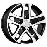 Agt Wheels 18 İnç 5*165 Et10 Siyah-Beyaz Jant Takımı (J-6192)
