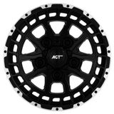 AGT Wheels 18 inç 5*165 ET10 Siyah Jant Takımı (J-6196) (Default Title)