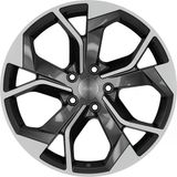 Agt Wheels 19 İnç 5*112 Et35 Füme Jant Takımı (J-4697)